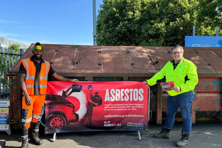 (L-R) Lamar and Cllr Andrew Mynors - 1