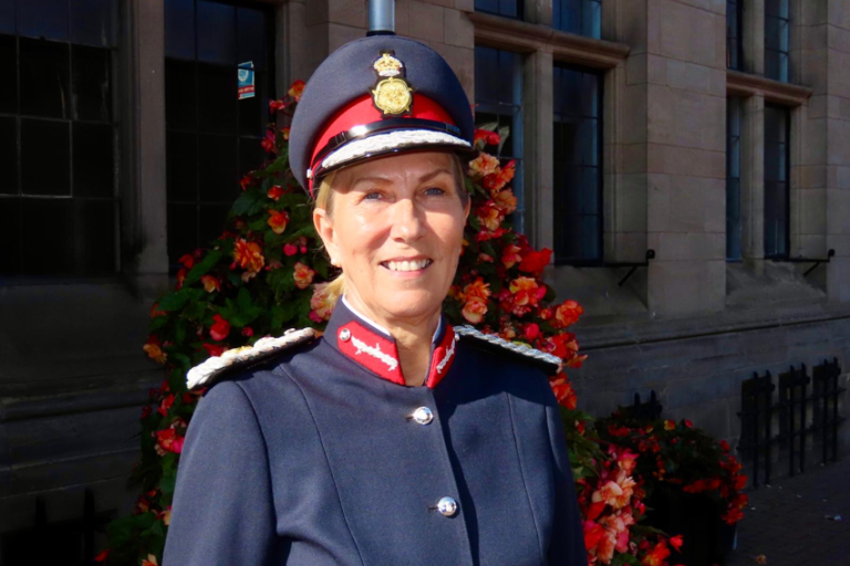 Liz Barnes Lord-Lieutenant of Staffordshire July 2025