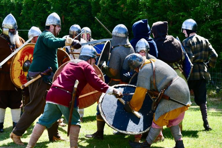 Re-enactors Stafford History Festival