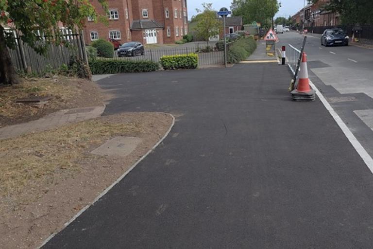 Shobnall cycleway progress NEWSROOM