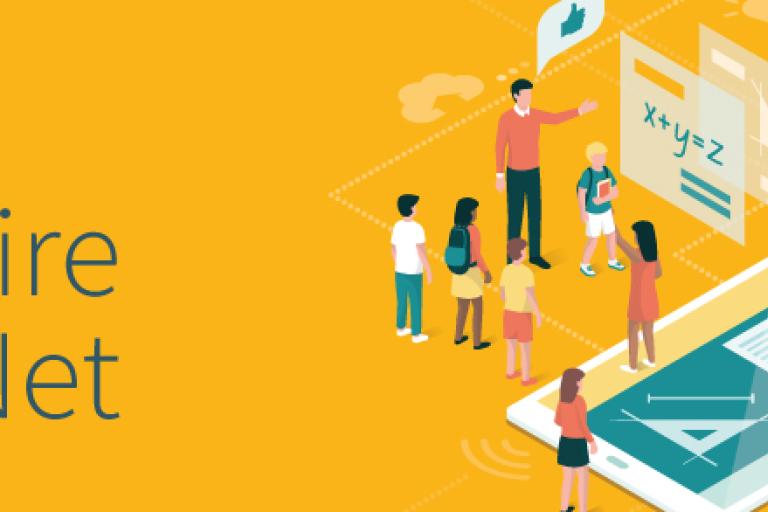 A banner for the SLN, the Staffordshire learning net