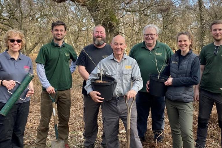 Tree planting Brocton Coppice NEWSROOM