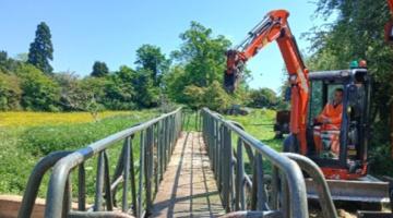 Burston footbridge NEWSROOM