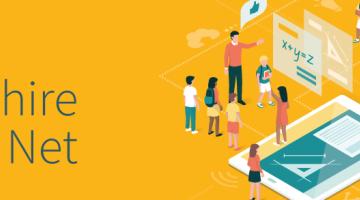 A banner for the SLN, the Staffordshire learning net