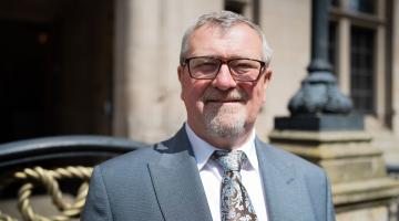 County Councillor Peter Mason