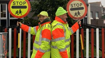 School Crossing Patrols David Taylor and Shakiya Wheeler (2)
