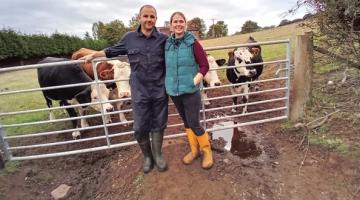 Tim and Laura Farmer county farms
