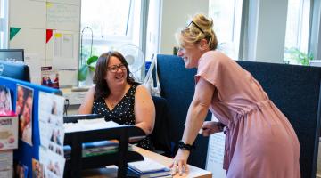 An office at Waterside Court
