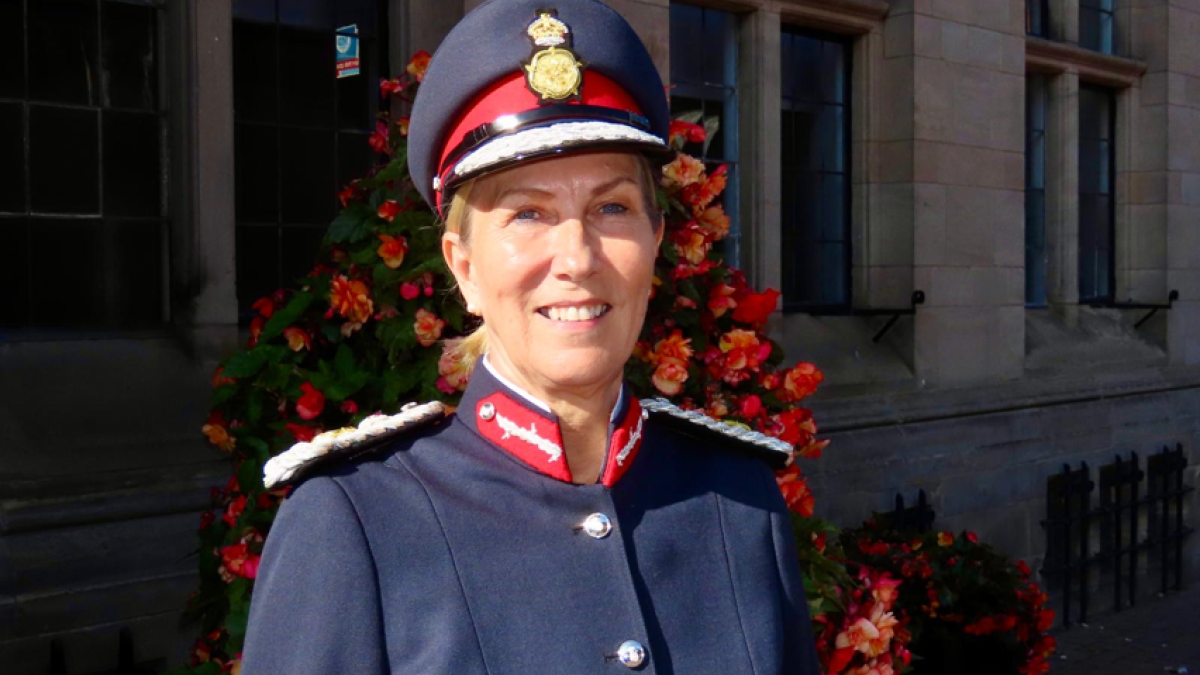 Liz Barnes Lord-Lieutenant of Staffordshire July 2025