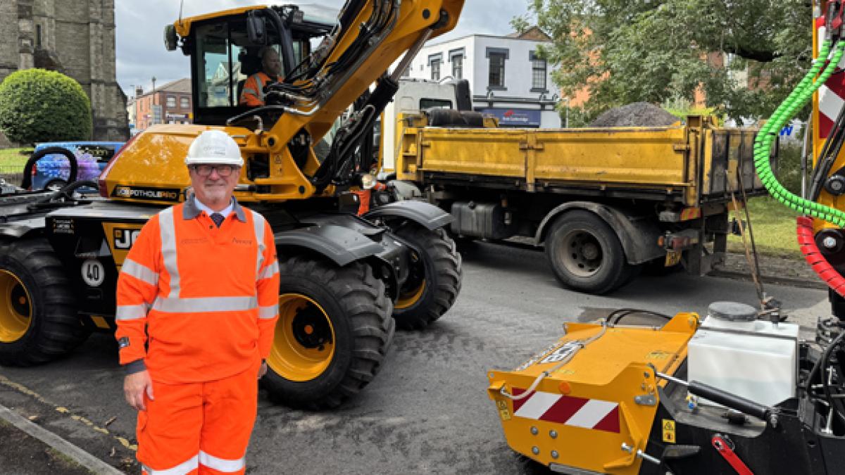 Peter Mason pothole pro newsroom