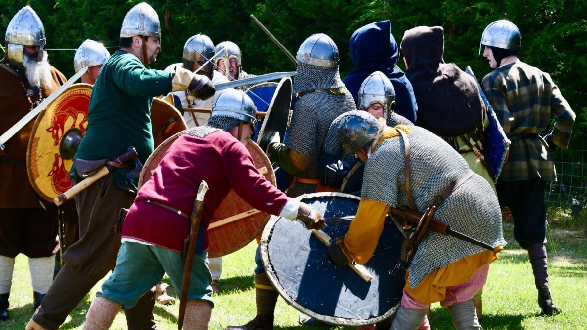 Re-enactors Stafford History Festival