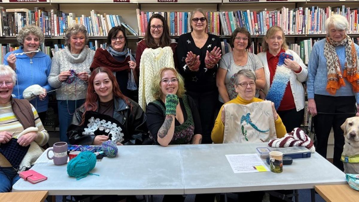 Rugeley Library Crochet Club NEWSROOM