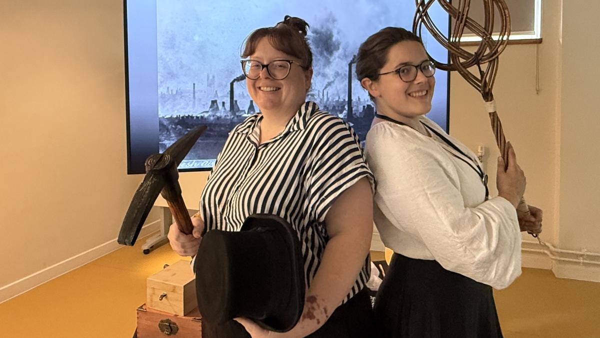 Sarah English and Elizabeth Short