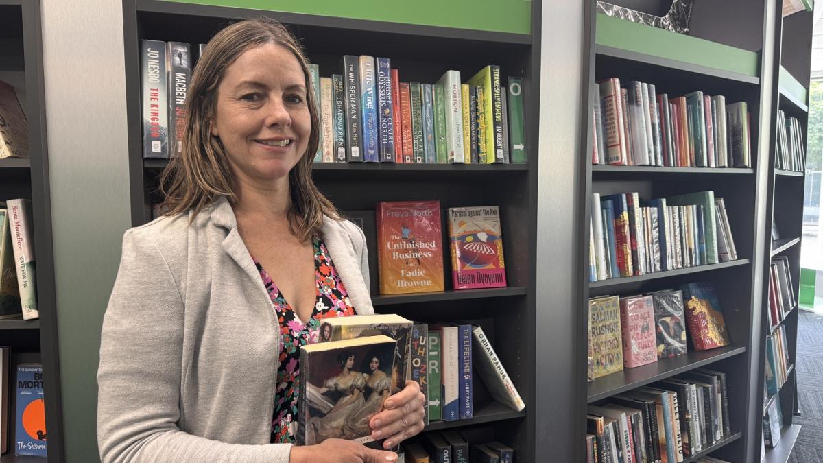 Hayley Coles inside library summer reads June 2025 (2)