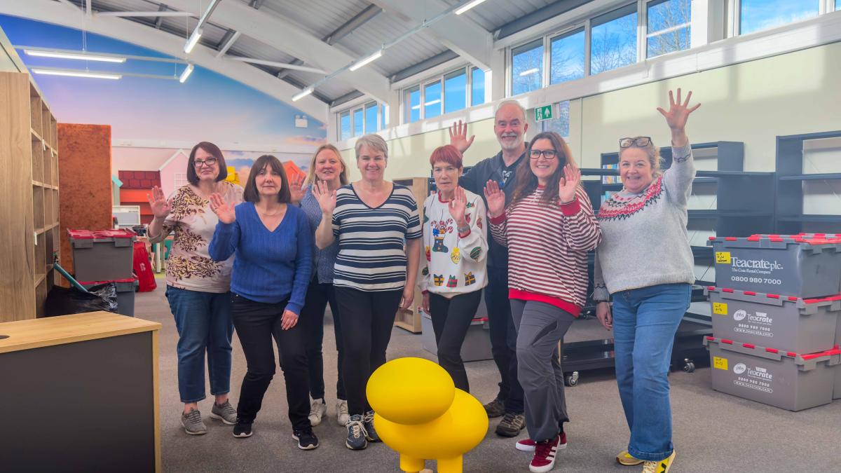 Wombourne library staff
