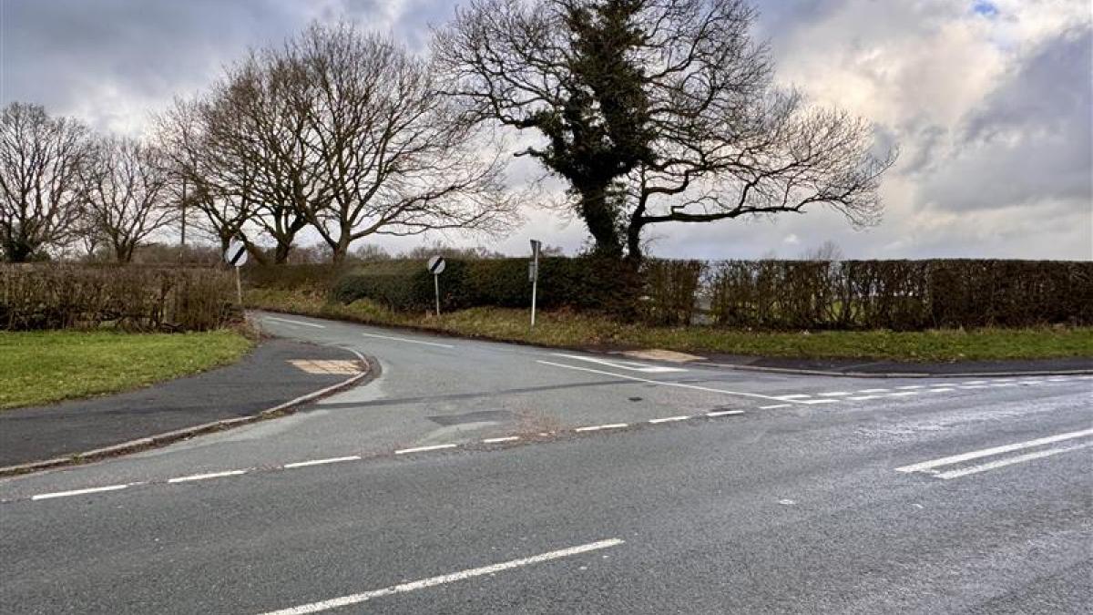 junction near Endon
