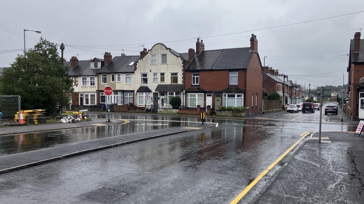 Dimsdale Parade West crossroads