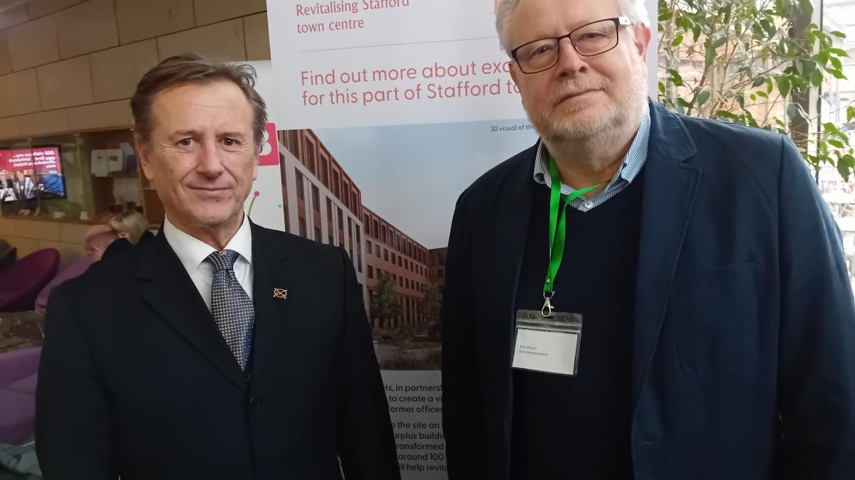 Martin Murray and Rob Mason from ION Developments
