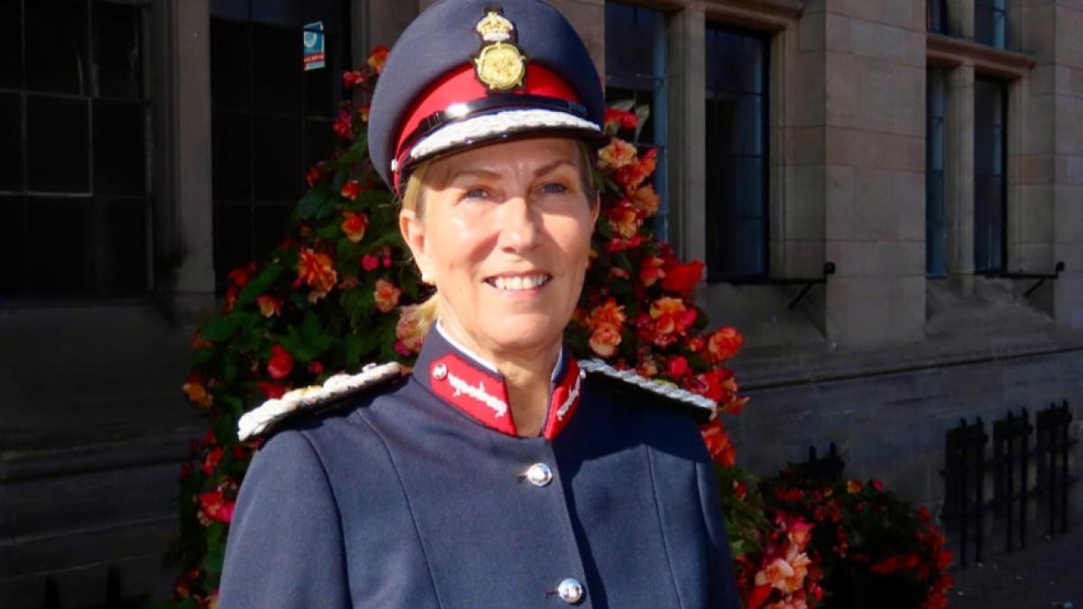 Lord Lieutenant Liz Barnes