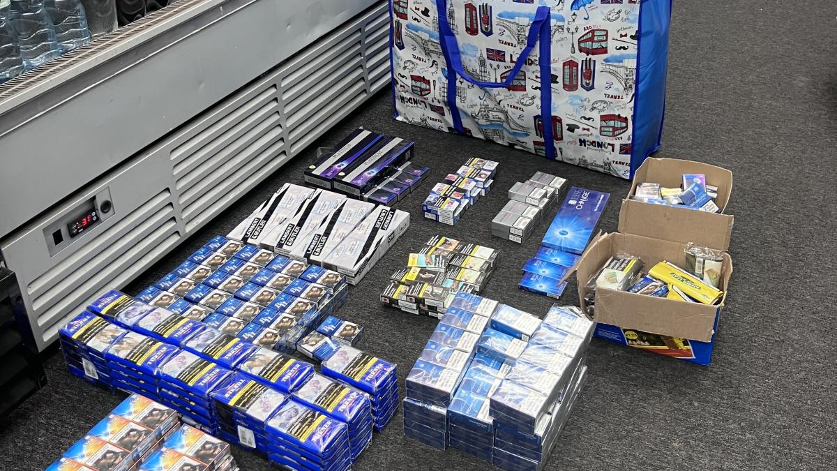 Seized tobacco Newcastle