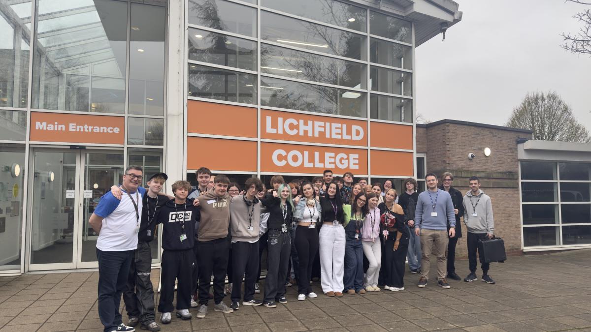 Students at South Staffordshire College